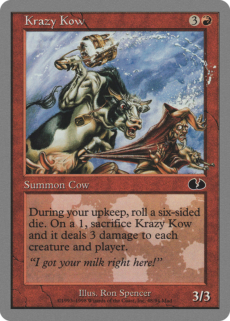 Krazy Kow (UGL-048) - Décollé 