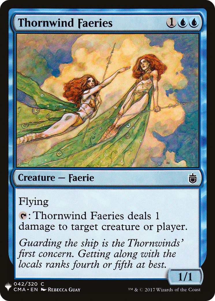 Thornwind Faeries (LIST-CMA-42) - The List