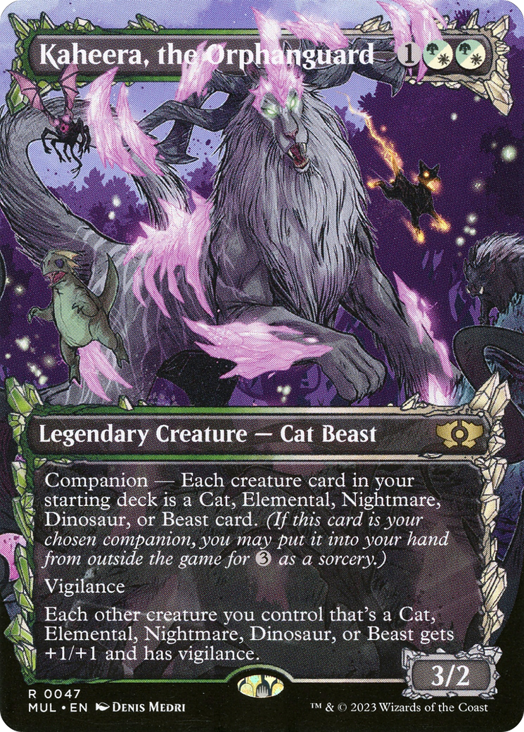 Kaheera, la garde orpheline (MUL-047) - Multiverse Legends : (Vitrine) (Sans bordure) 