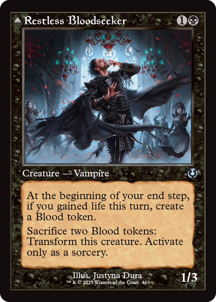 Restless Bloodseeker // Bloodsoaked Reveler (INR-463) - Innistrad Remastered Foil