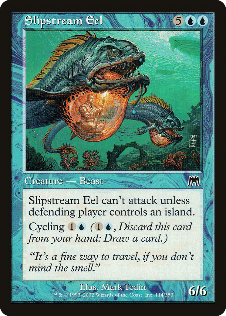 Anguille Slipstream (ONS-114) - Onslaught Foil