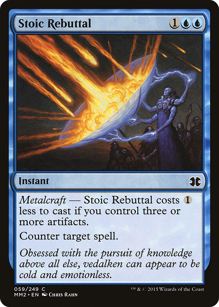 Stoic Rebuttal (MM2-059) - Modern Masters 2015 Foil