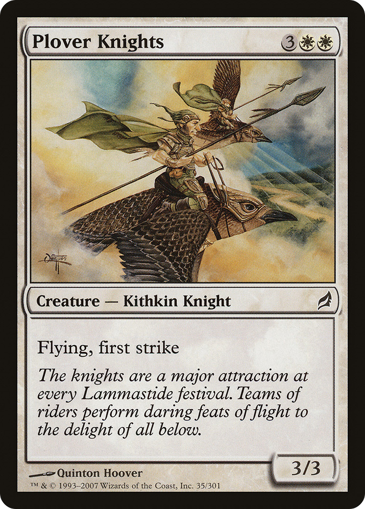 Chevaliers du Pluvier (LRW-035) - Lorwyn Foil