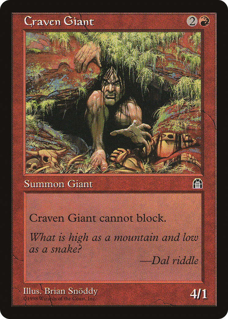 Géant Craven (STH-078) - Forteresse 