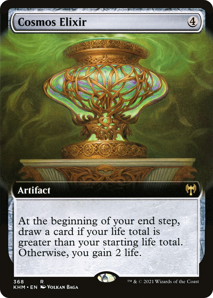 Cosmos Elixir (KHM-368) - Kaldheim : (Art étendu) 