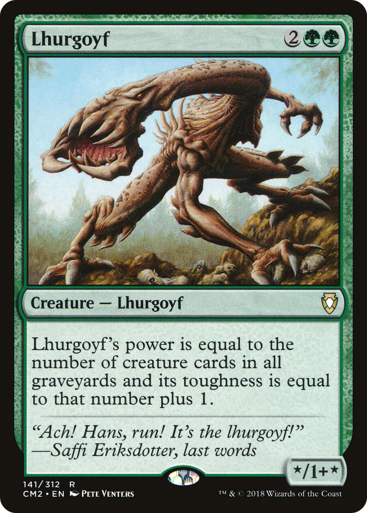 Lhurgoyf (CM2-141) - Commander Anthology Volume II 