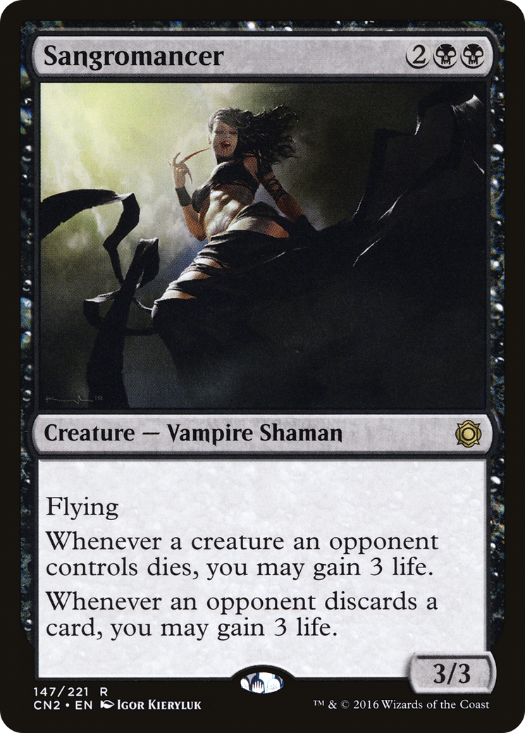 Sangromancer (CN2-147) - Conspiracy: Take the Crown Foil