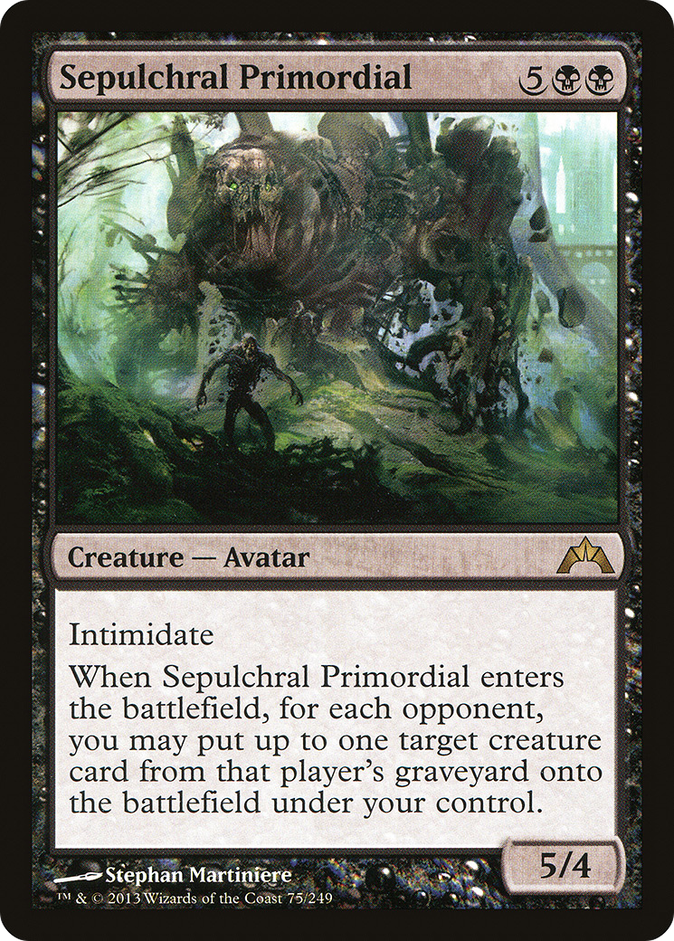 Sépulcre Primordial (GTC-075) - Gatecrash Foil