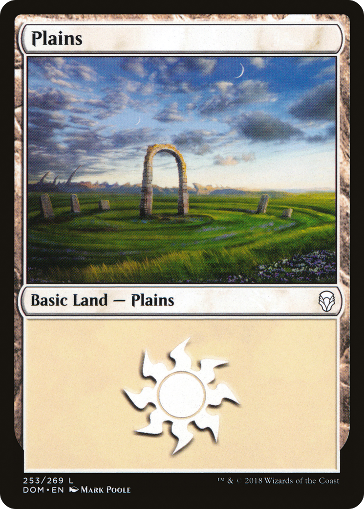 Plaines (DOM-253) - Feuille Dominaria
