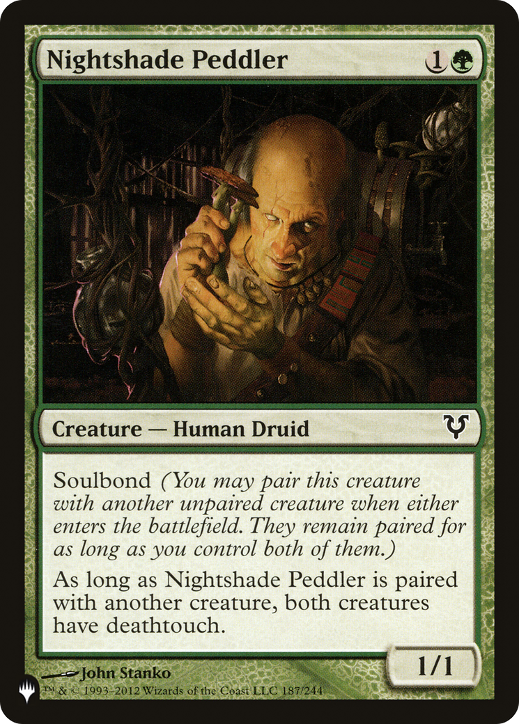 Nightshade Peddler (LIST-AVR-187) - The List
