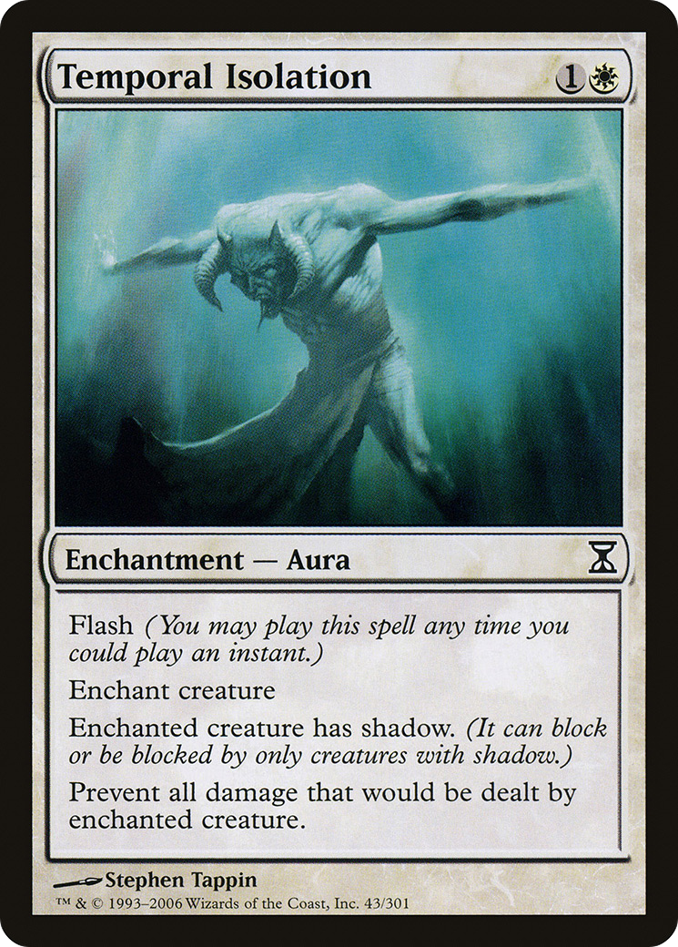 Isolation temporelle (TSP-043) - Spirale temporelle