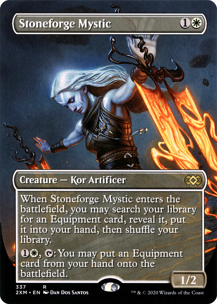Mystique de Stoneforge (2XM-337) - Double Masters (sans bordure) Foil 