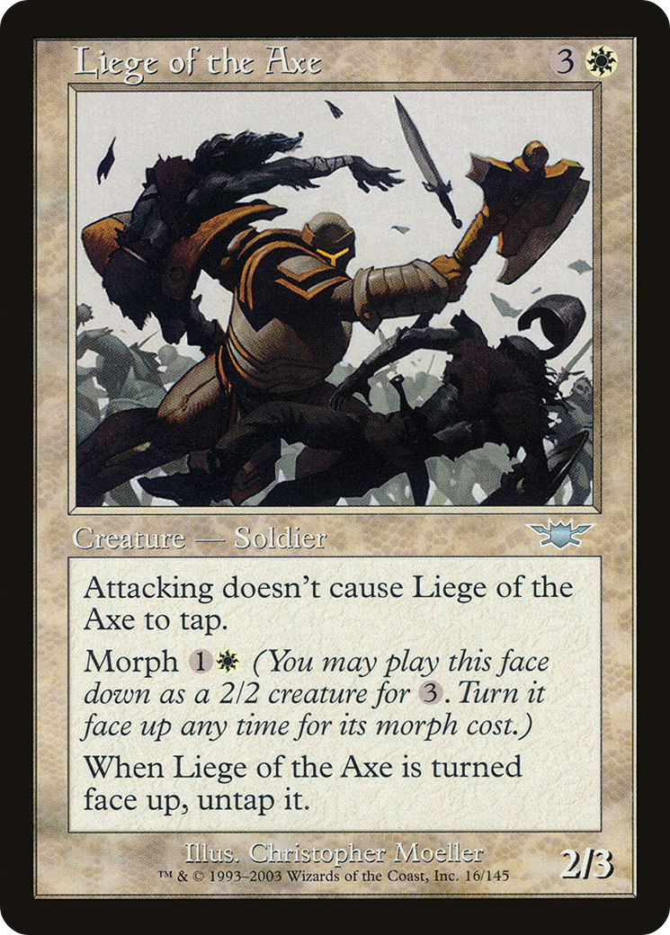 Seigneur de la Hache (LGN-016) - Legions Foil 