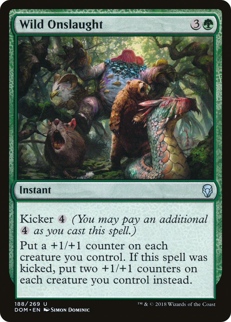Assaut sauvage (DOM-188) - Dominaria Foil 