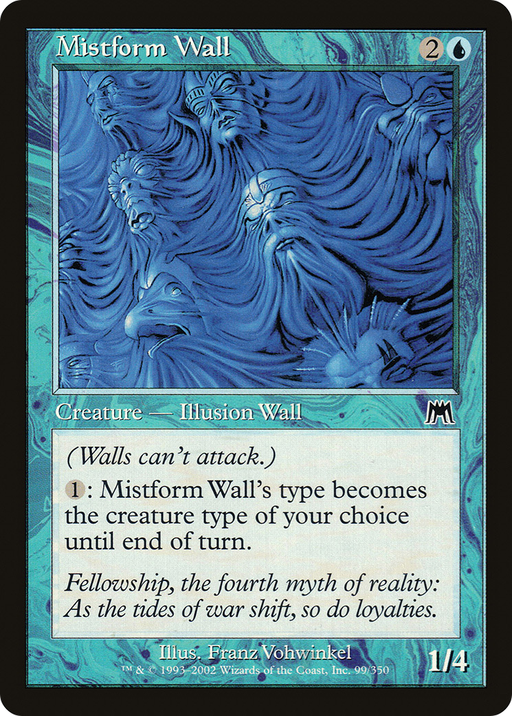 Mur Mistform (ONS-099) - Onslaught Foil 
