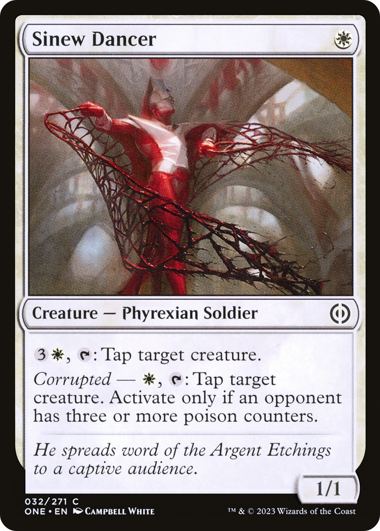 Sinew Dancer (ONE-032) - Phyrexia: All Will Be One Foil