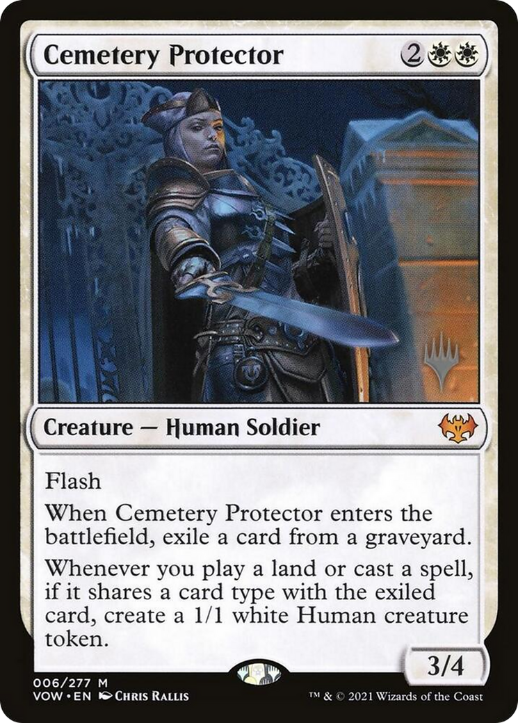 Cemetery Protector (PPDFT-06P) - Innistrad: Crimson Vow Promos