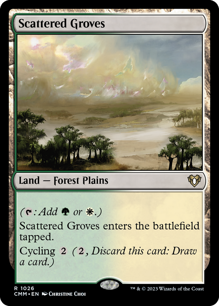 Scattered Groves (CMM-1026) - Commander Masters