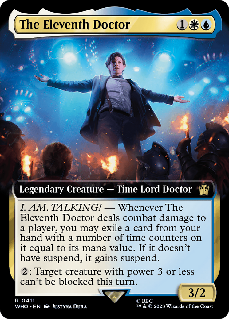 The Eleventh Doctor (Extended Art) (WHO-411) - Doctor Who: (Extended Art)