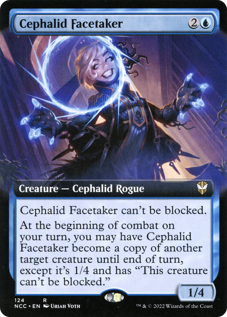 Cephalid Facetaker (Extended Art) (NCC-124) - New Capenna Commander: (Extended Art)