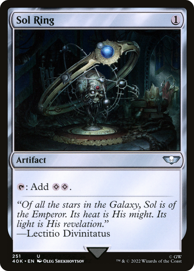 Anneau Solaire (40K-251) - Commandant Warhammer 40,000