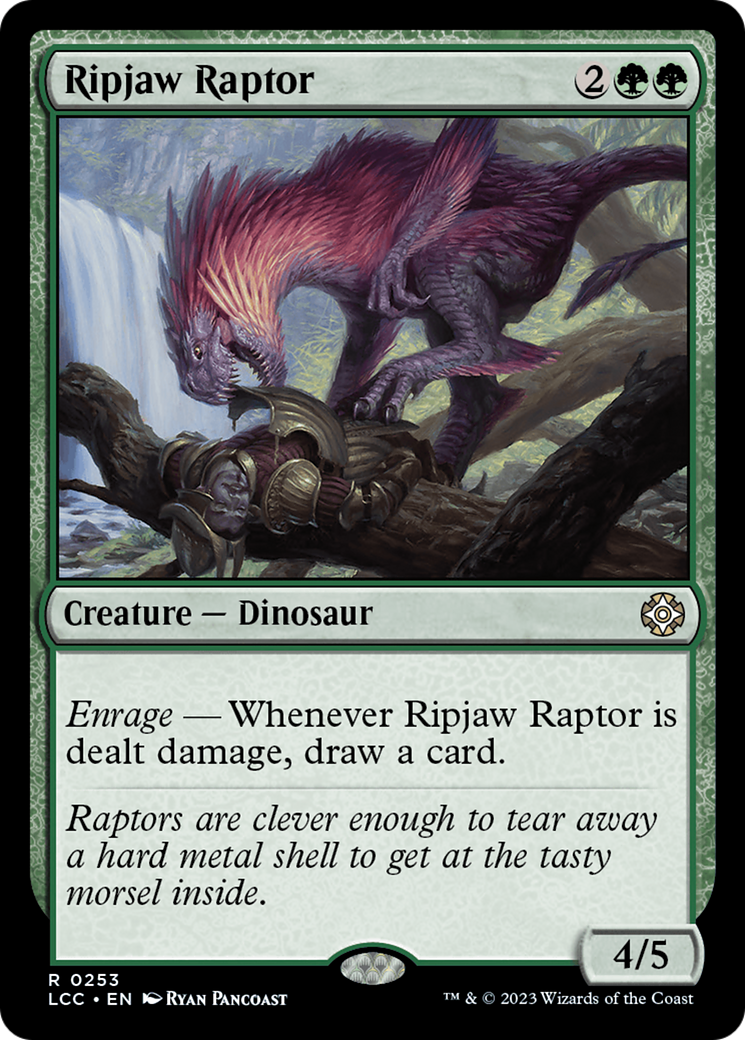 Ripjaw Raptor (LCC-253) - Commandant des Cavernes Perdues d'Ixalan 