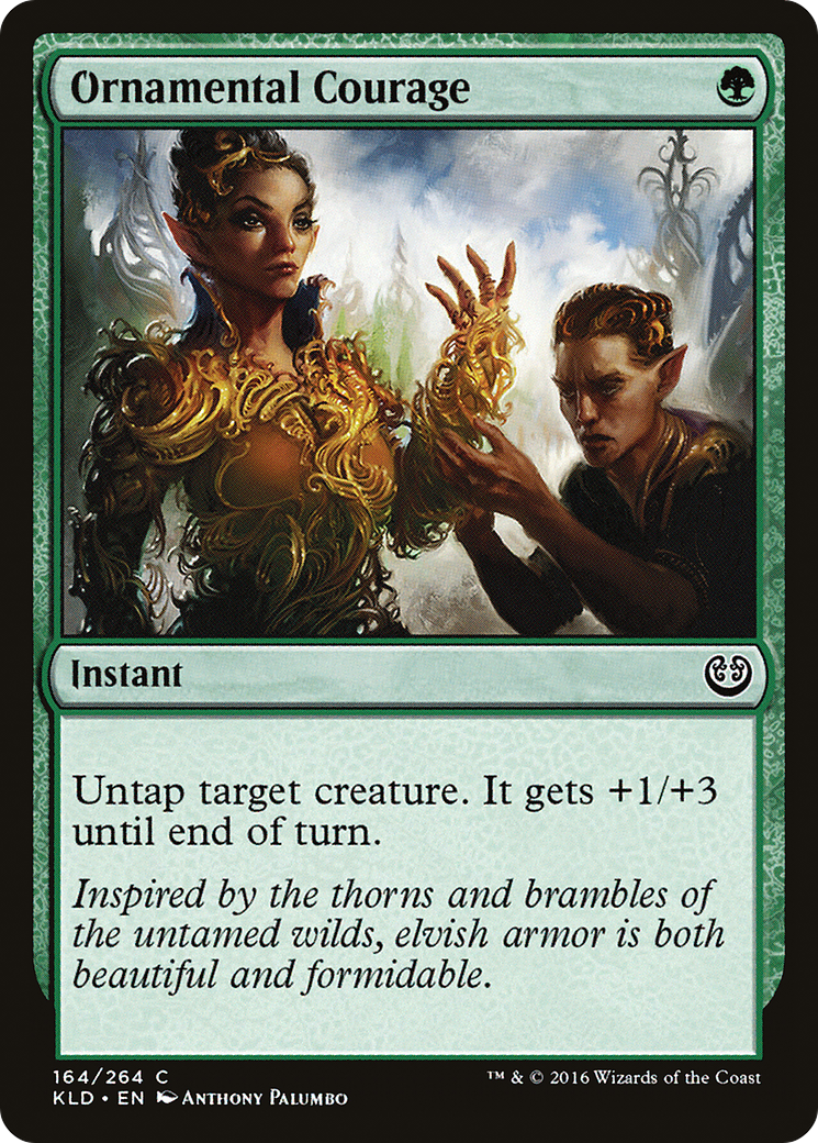 Courage ornemental (KLD-164) - Feuille de Kaladesh 