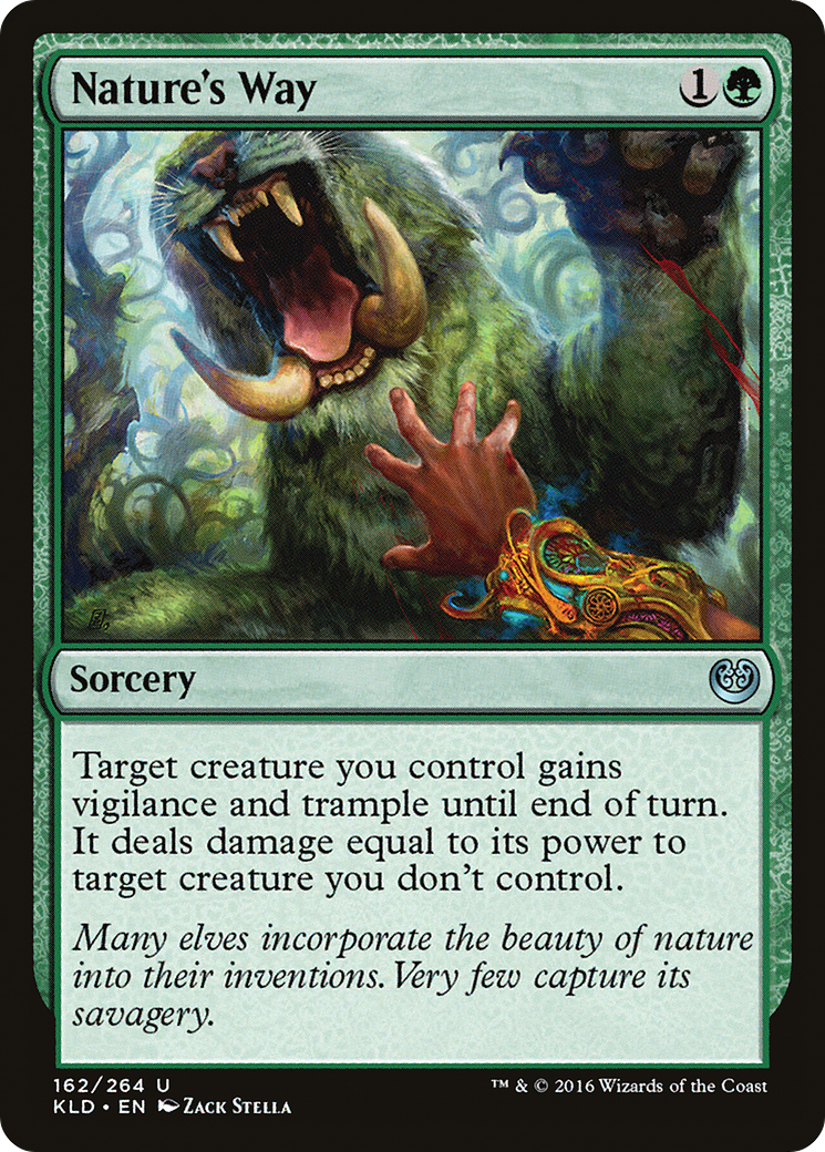 Nature's Way (KLD-162) - Feuille de Kaladesh