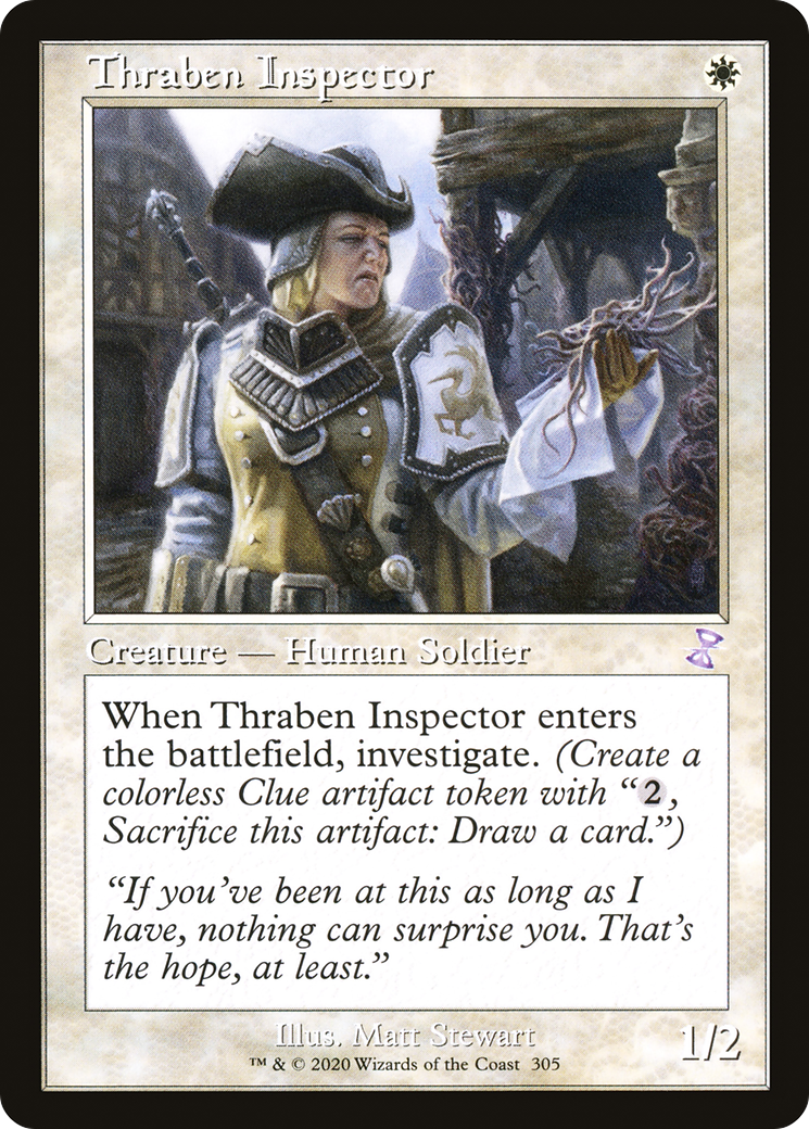 Thraben Inspector (TSR-305) - Time Spiral Remastered (version finale) 