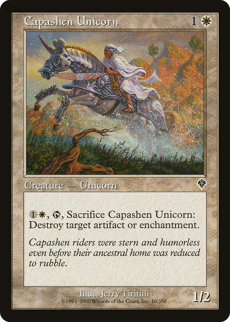 Licorne Capashen (INV-010) - Invasion Foil 
