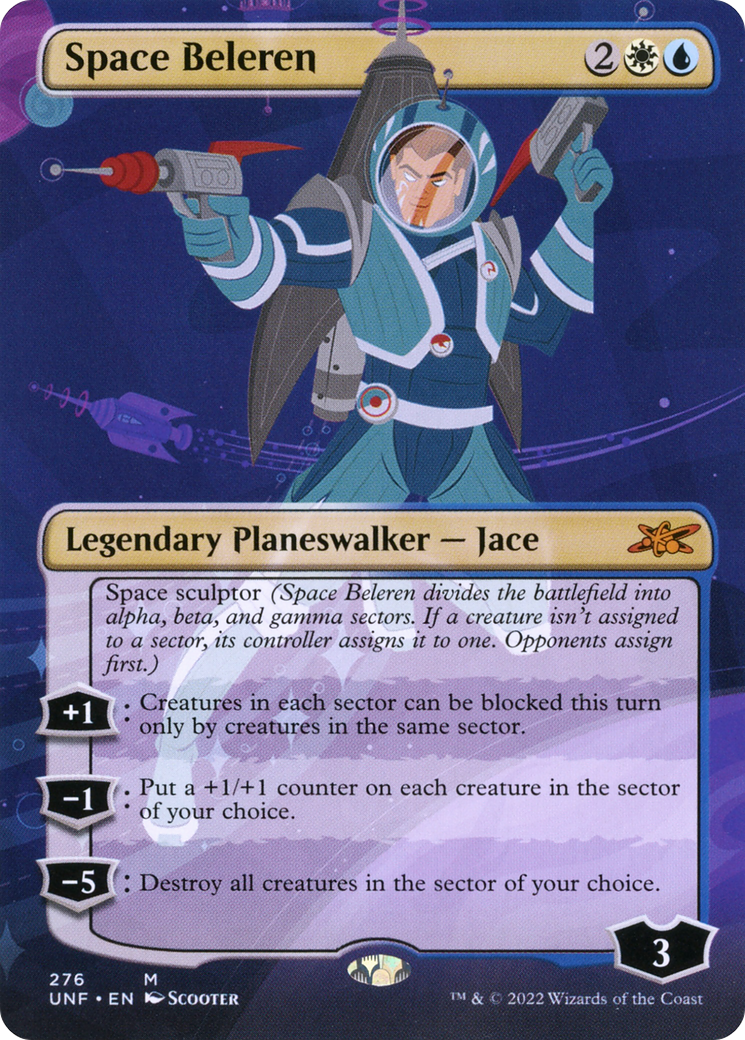 Space Beleren (UNF-276) - Unfinity (sans bordure) Foil