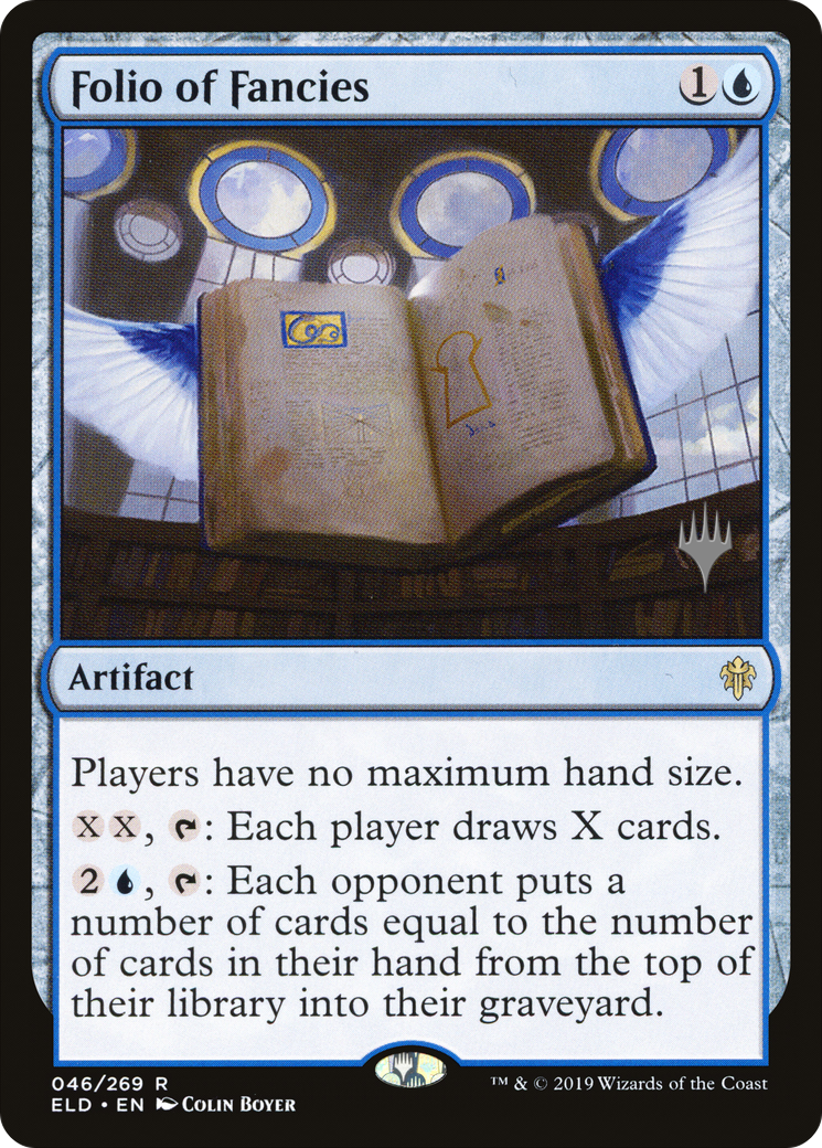 Folio of Fancies (PPELD-046) - Throne of Eldraine Promos Foil