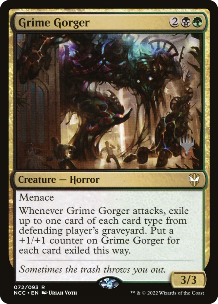 Grime Gorger (PPSNC-72P) - New Capenna Commander Promos Foil
