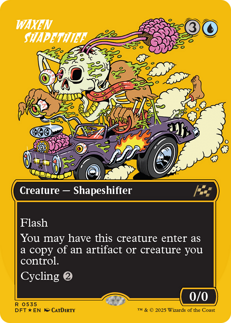 Waxen Shapethief (sans bordure) (première place) (DFT-535) - Aetherdrift Foil