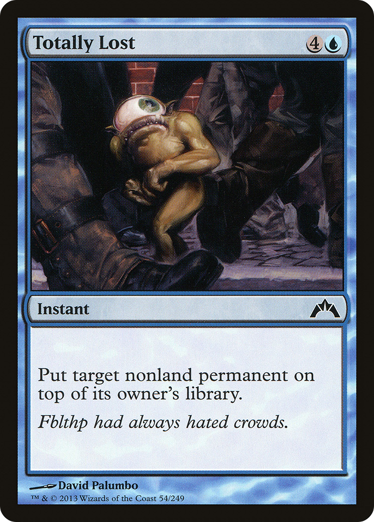 Totalement perdu (GTC-054) - Gatecrash Foil