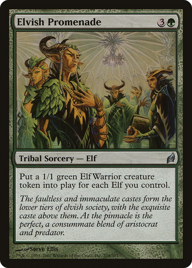 Promenade elfique (LRW-208) - Lorwyn Foil