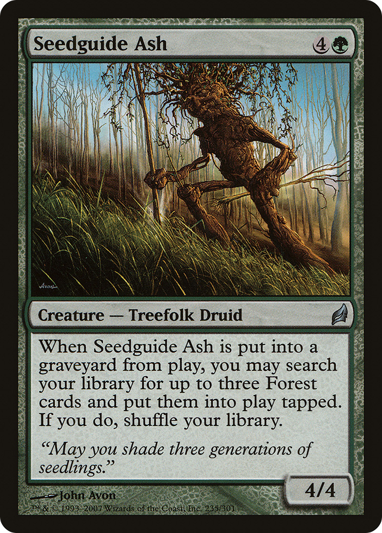 Guide des graines de frêne (LRW-235) - Lorwyn Foil