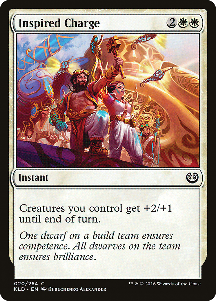 Charge inspirée (KLD-020) - Kaladesh 