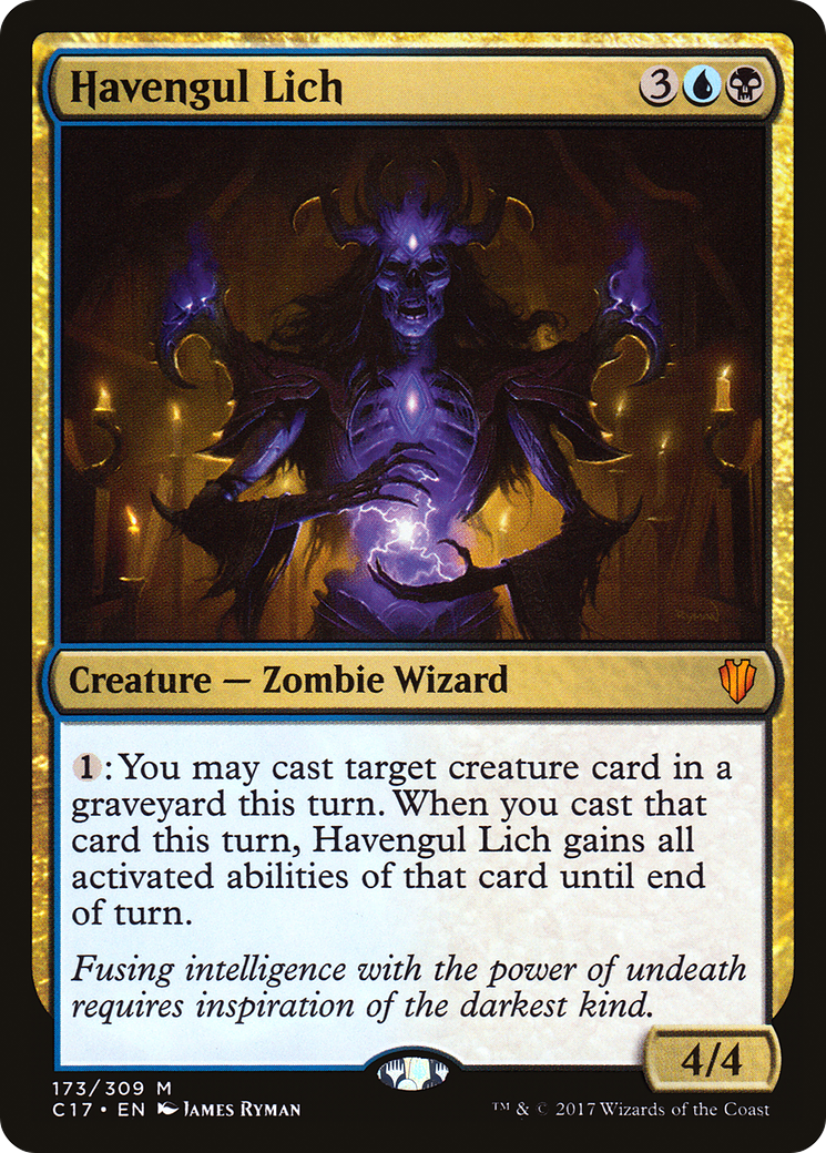 Havengul Lich (C17-173) - Commander 2017