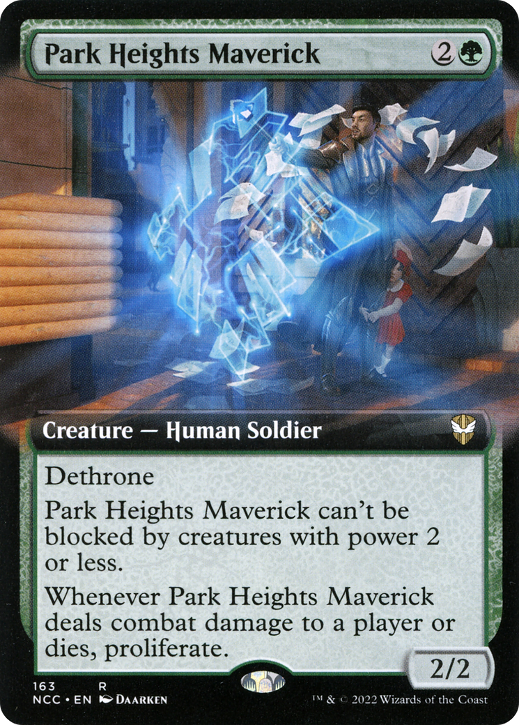 Park Heights Maverick (Extended Art) (NCC-163) - New Capenna Commander: (Extended Art)