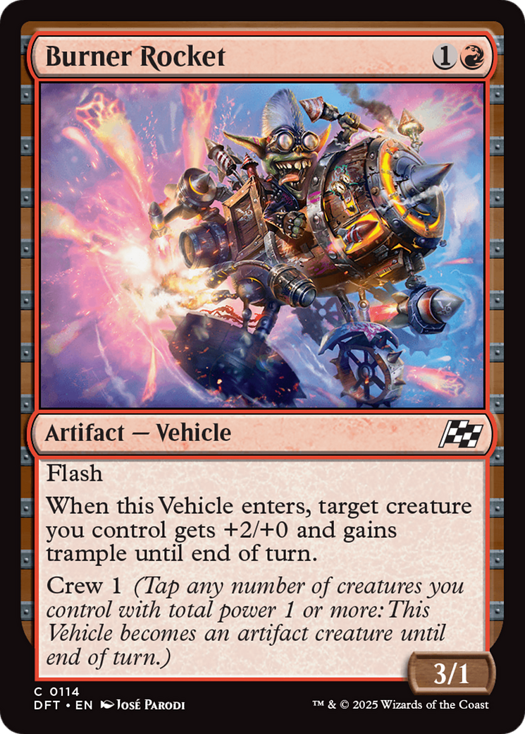 Burner Rocket (DFT-114) - Aetherdrift