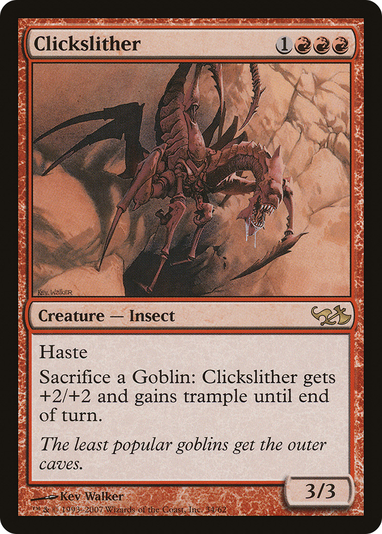 Clickslither (DD1-034) - Duel Decks : Elfes contre Gobelins