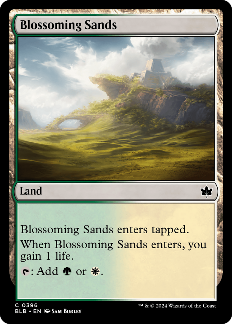 Sables fleuris (BLB-396) - Burrow 