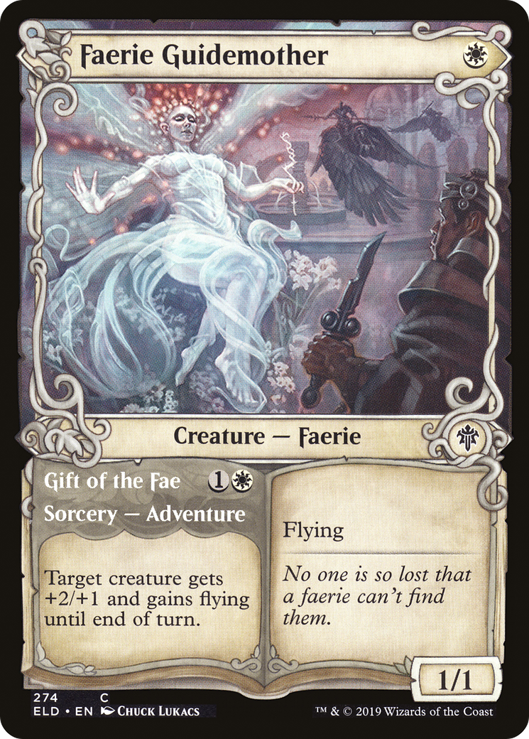 Faerie Guidemother (Showcase) (ELD-274) - Throne of Eldraine: (Showcase)