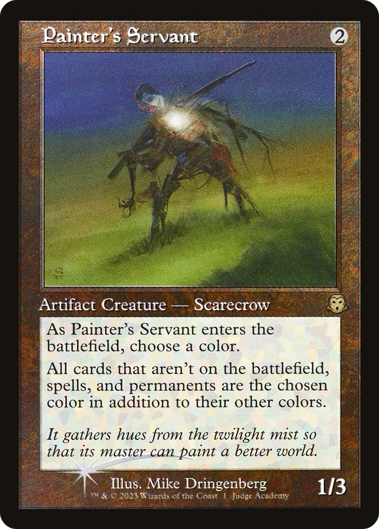 Painter's Servant (JDG-001) - Judge Gift Cards 2023 Foil