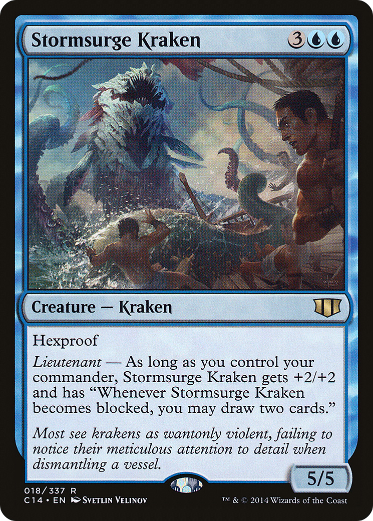 Kraken Stormsurge (C14-018) - Commander 2014 