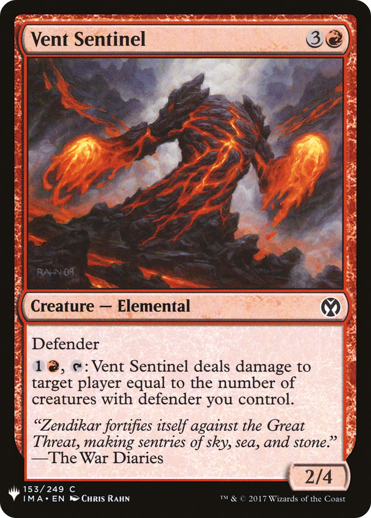 Vent Sentinel (LIST-IMA-153) - The List