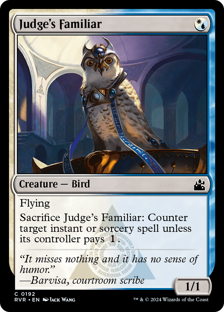 Familier du juge (RVR-192) - Ravnica Remastered Foil 