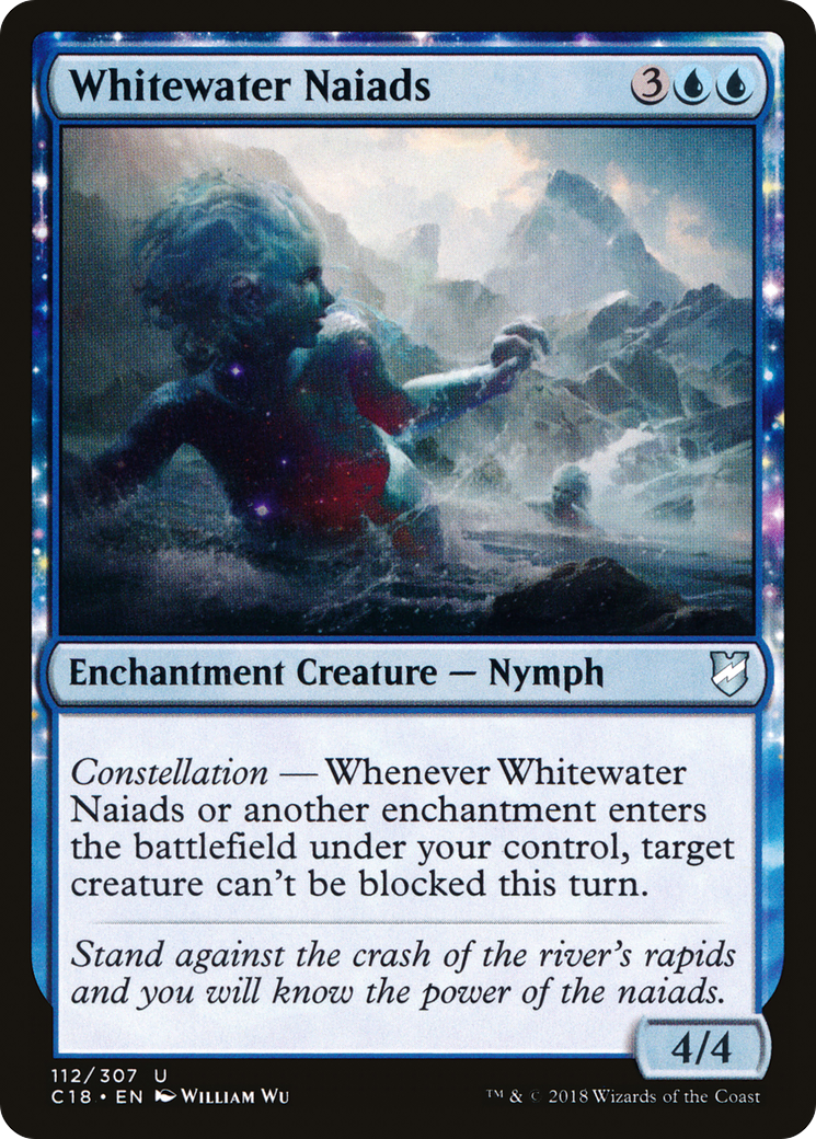 Naïades des eaux vives (C18-112) - Commander 2018 : (enchantement) 