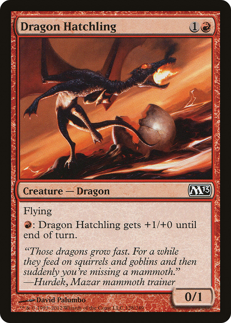 Dragonnet (M13-128) - Magic 2013 Foil